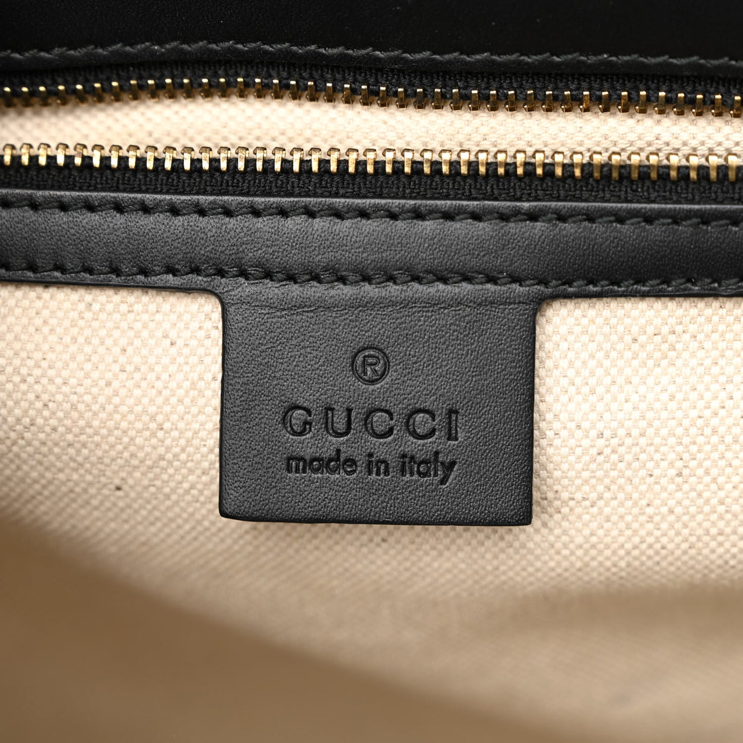Guccissima Large Emily Chain Shoulder Bag Black