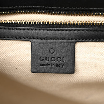 Gucci Guccissima Large Emily Chain Shoulder Bag Black 6 of 11