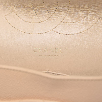 Chanel Caviar Quilted Jumbo Double Flap Beige Clair 6 of 18