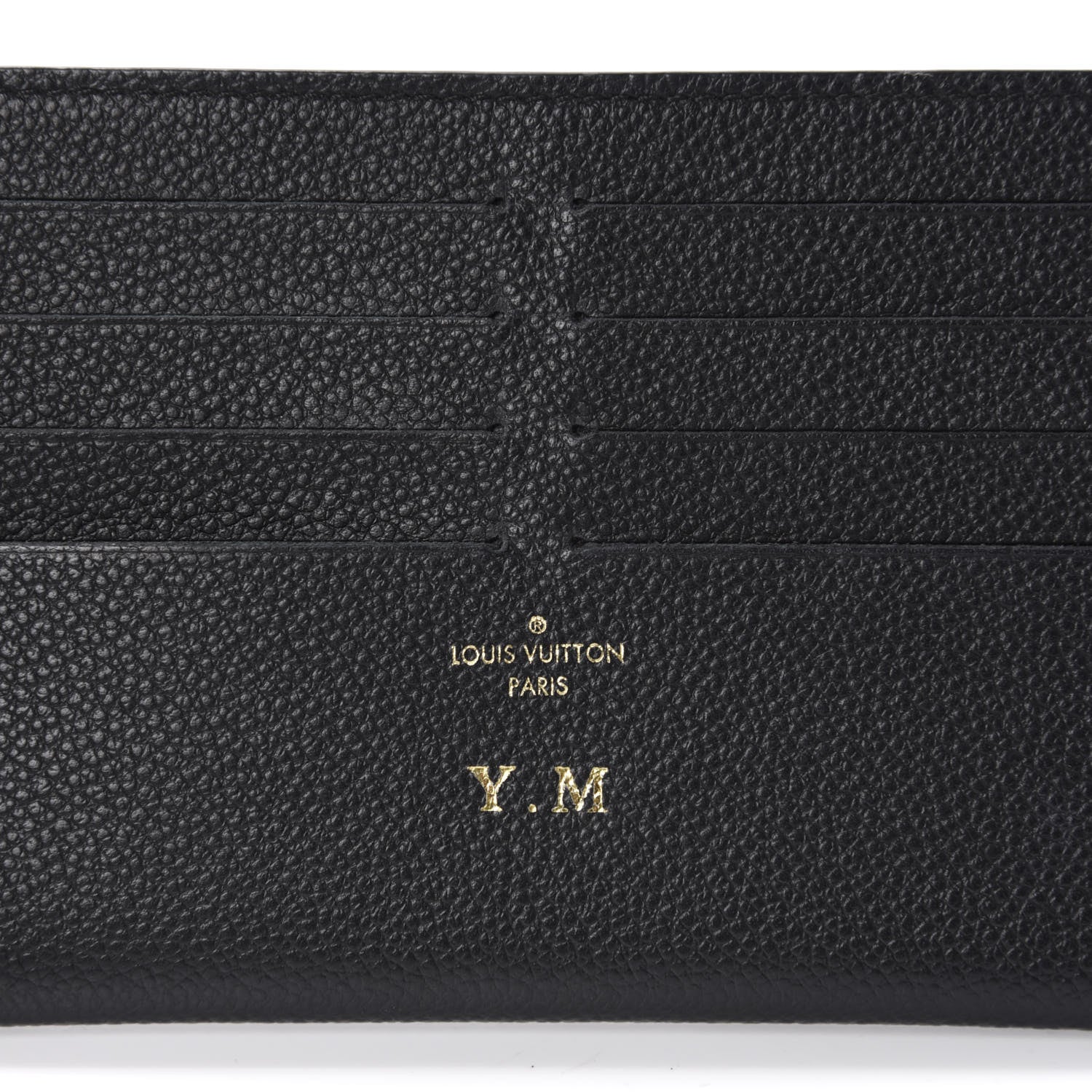 Louis Vuitton Empreinte Pochette Felicie Chain Wallet Black 9 of 12
