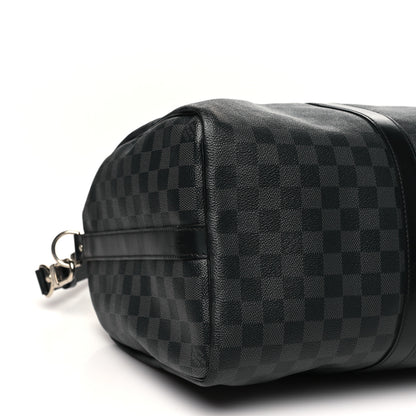 Louis Vuitton Damier Graphite Keepall Bandouliere 45 7 of 10