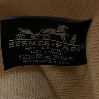 Hermes Canvas Small Bride-A-Brac Pouch Natural 6 of 7
