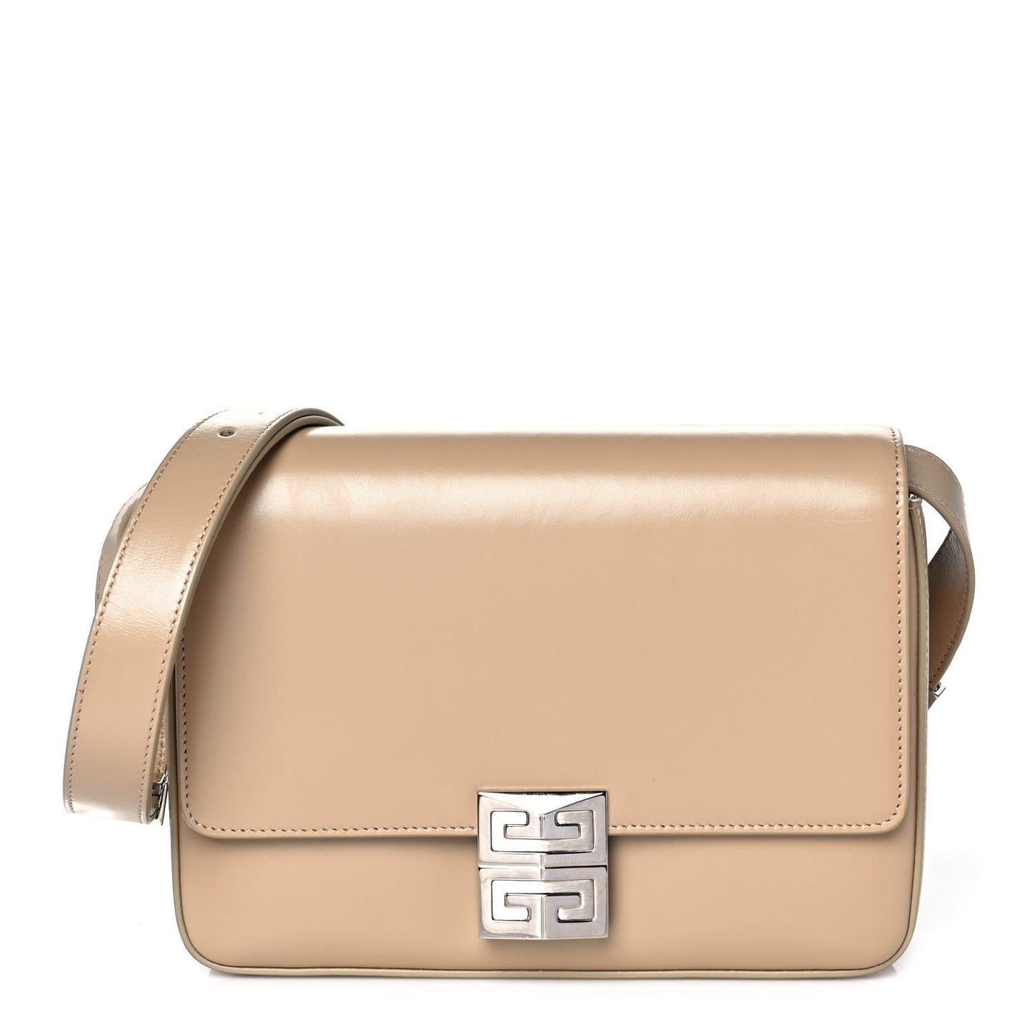 Box Calfskin Medium 4G Shoulder Bag Beige Cappuccino