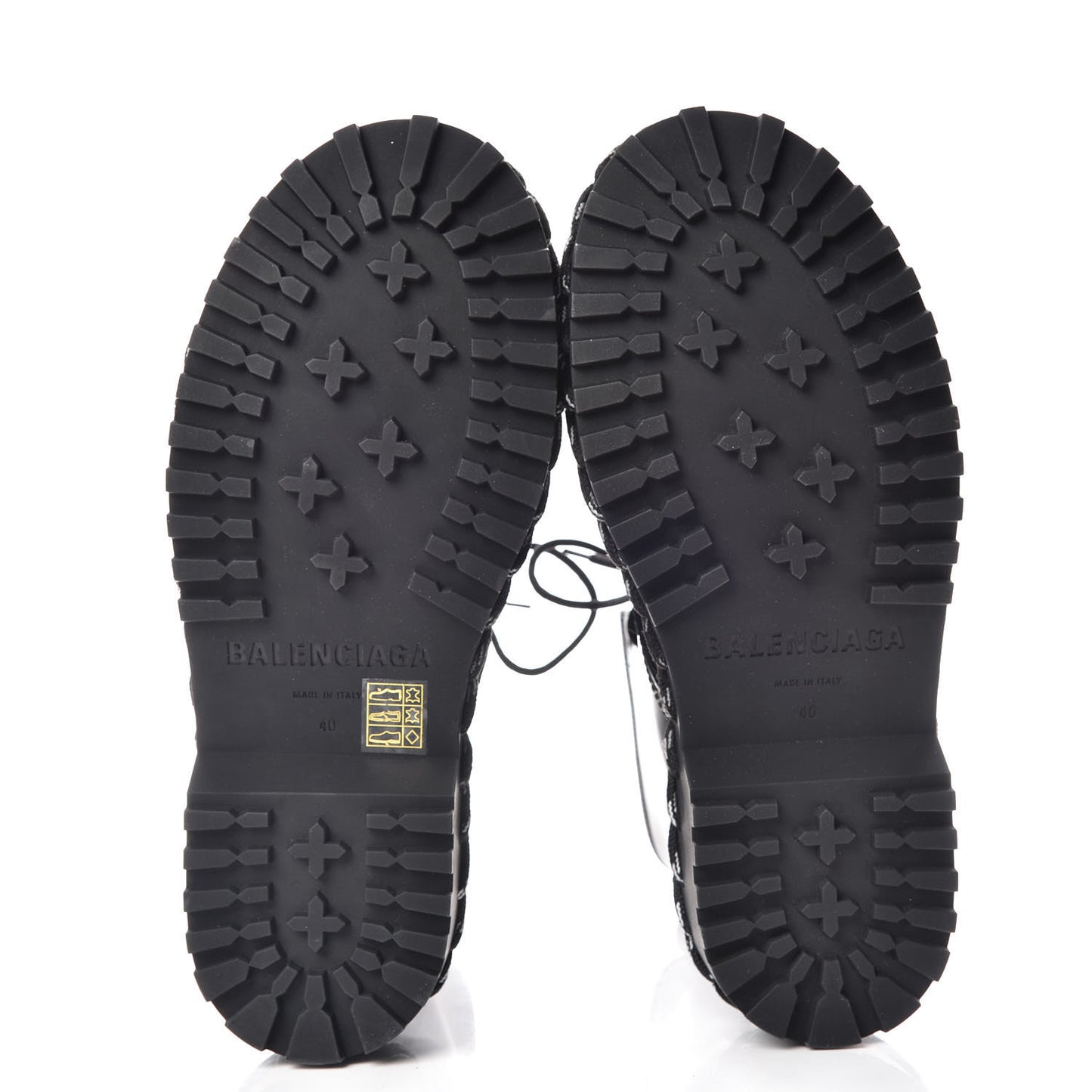 Calfskin Woven Detail Mens Combat Boots 40 Black