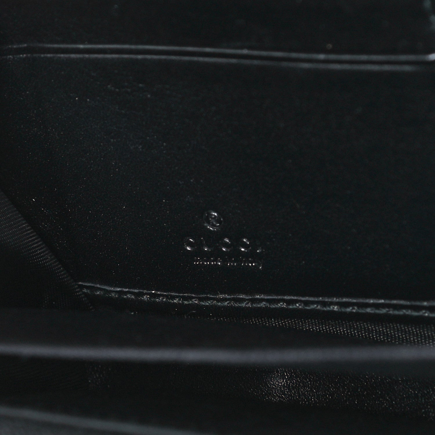 Gucci Calfskin Matelasse GG Marmont Zip Around Wallet Black 6 of 9