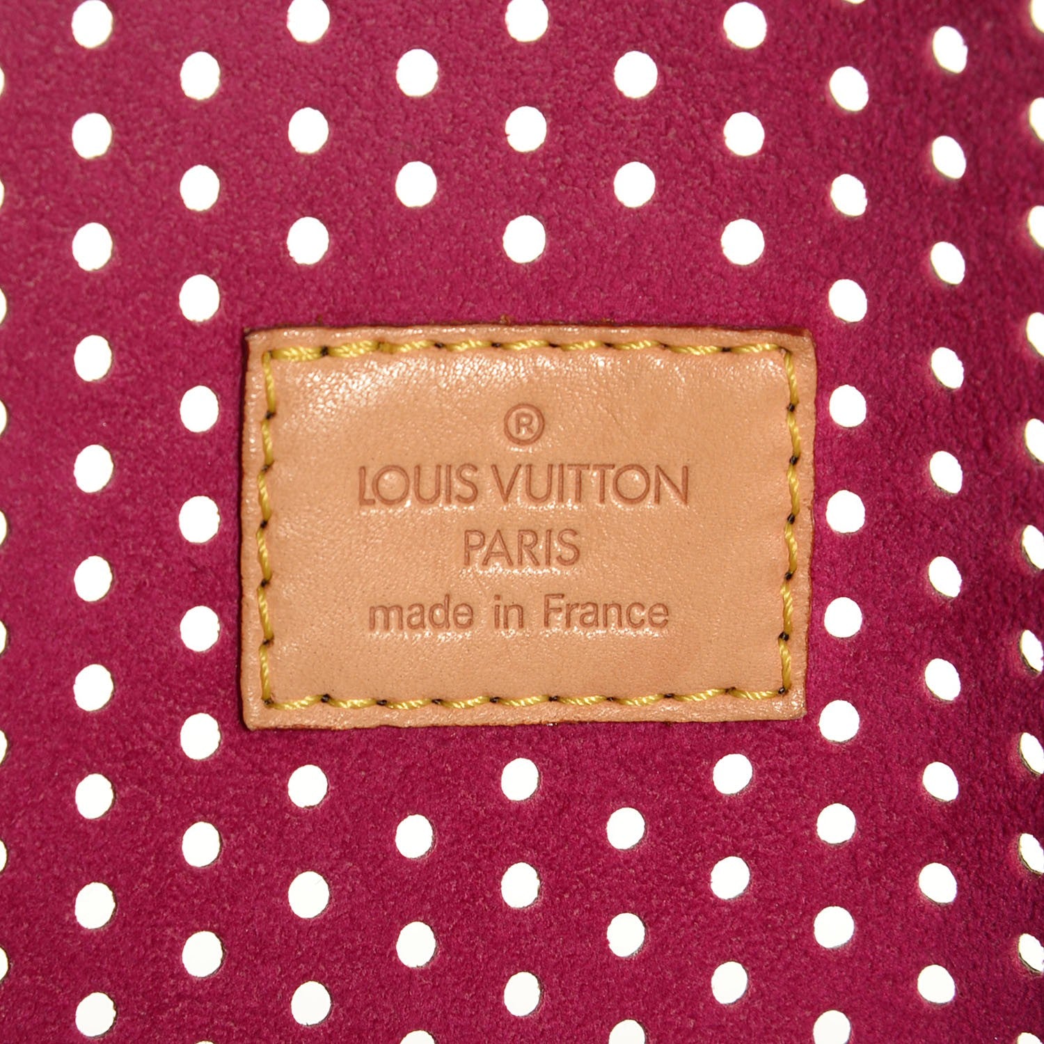 Louis Vuitton Monogram Perforated Speedy 30 Fuchsia 6 of 7