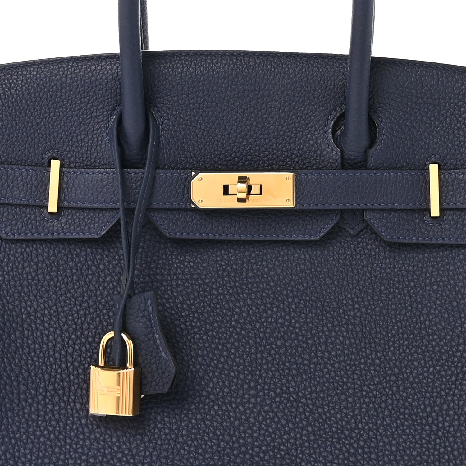 Hermes Togo Birkin 30 Bleu Nuit 8 of 11