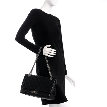 Chanel Caviar Quilted 2.55 Reissue 227 Flap Black 2 of 7