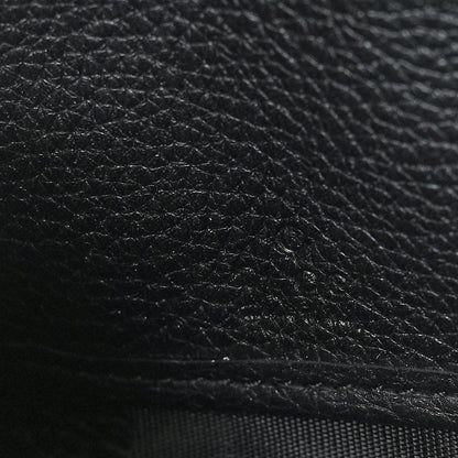 Gucci Calfskin Logo Zip Around Wallet Black 7 of 10