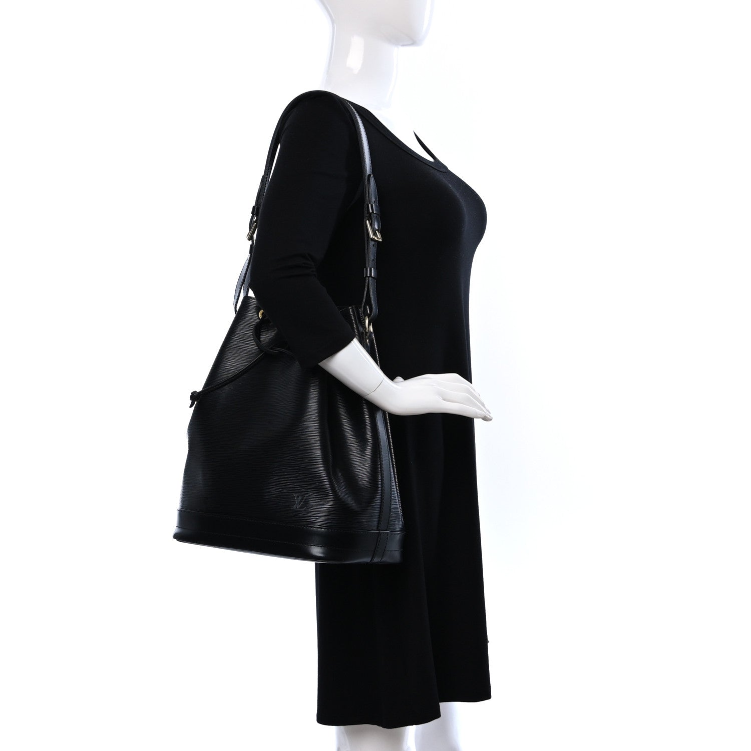 Louis Vuitton Epi Noe Black 2 of 15