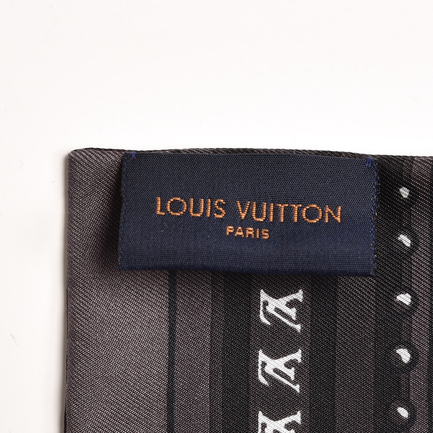 Louis Vuitton Silk Monogram LV World Bandeau Brown 3 of 5