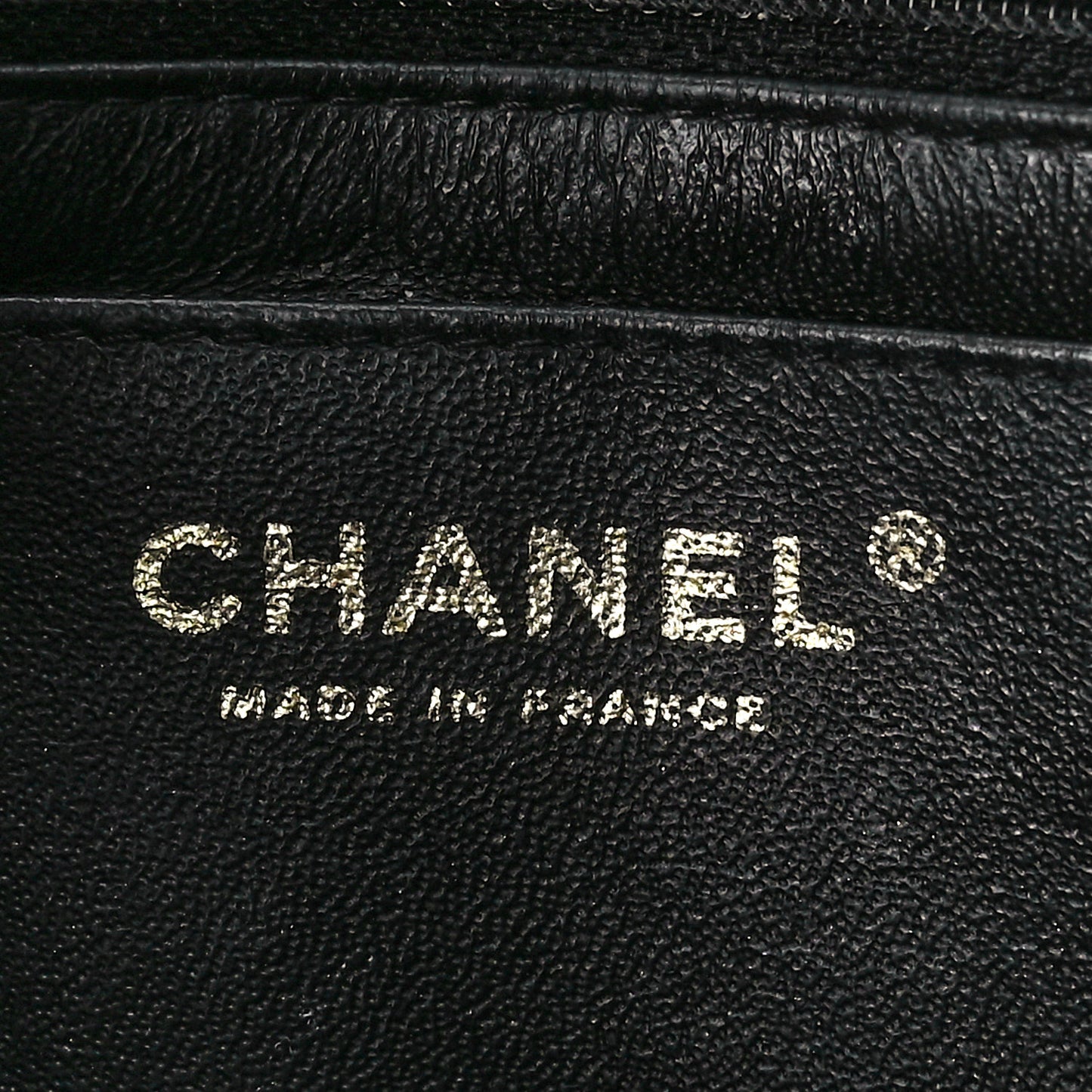 Caviar Quilted Mini Square Flap Black