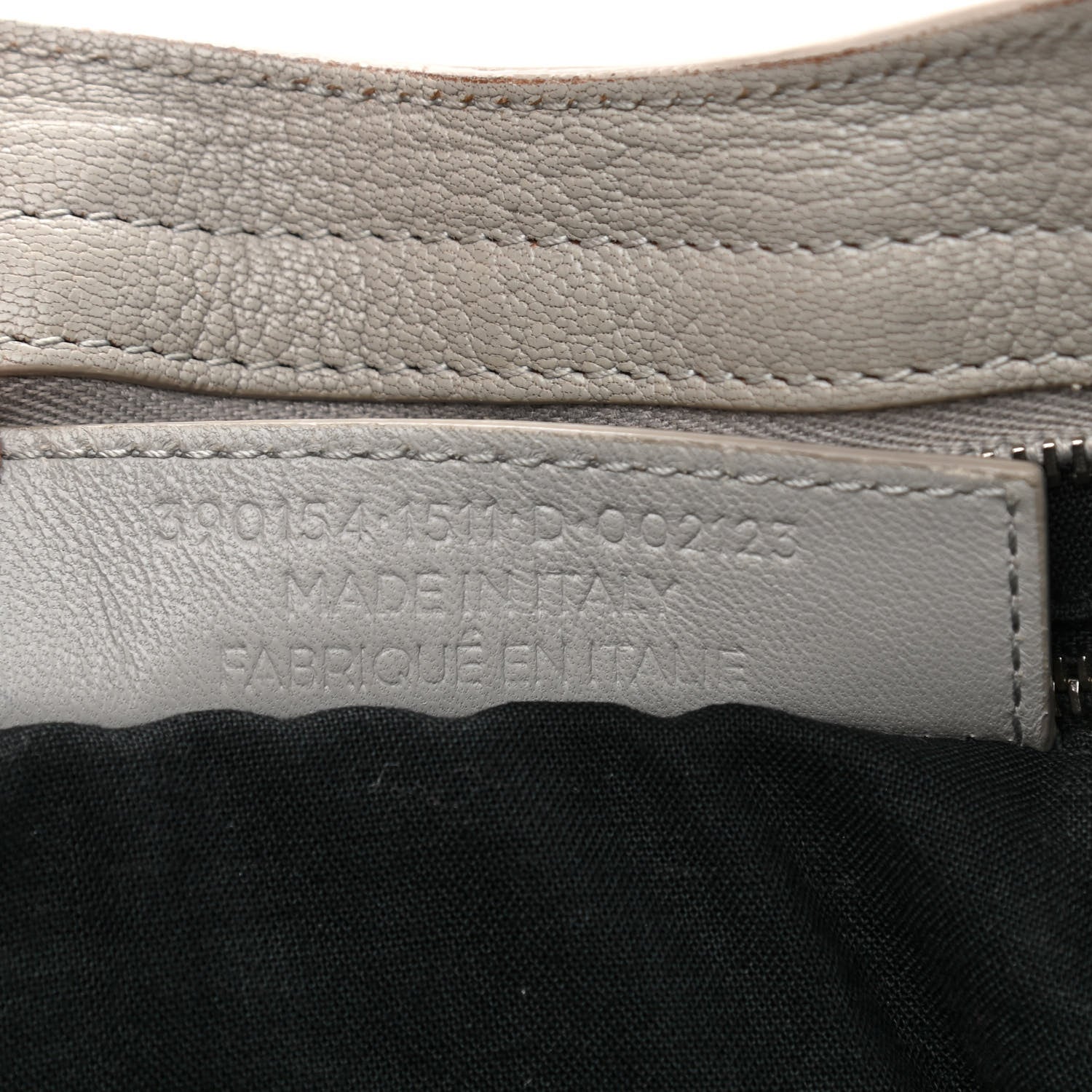 Balenciaga Chevre Silver Metallic Edge Hardware City Gris Glace 7 of 11
