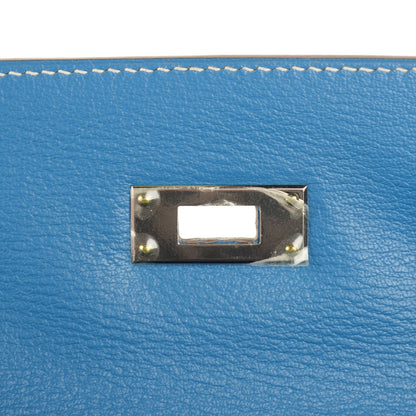 Hermes Epsom Candy Kelly Retourne 32 Celeste Mykonos 4 of 26