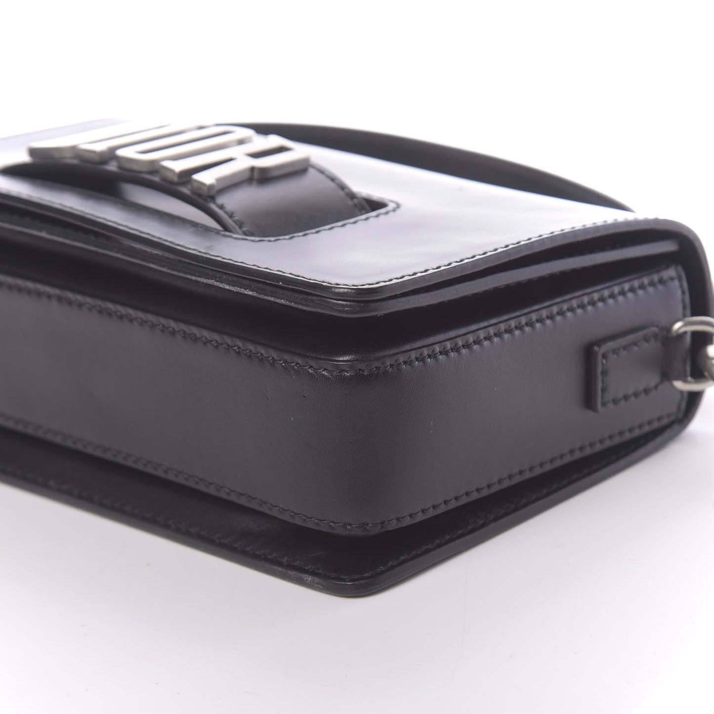 Smooth Calfskin Dio(r)evolution Flap Bag Black