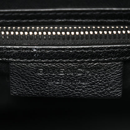 Givenchy Sugar Goatskin Striped Small Antigona Black Red 6 of 11