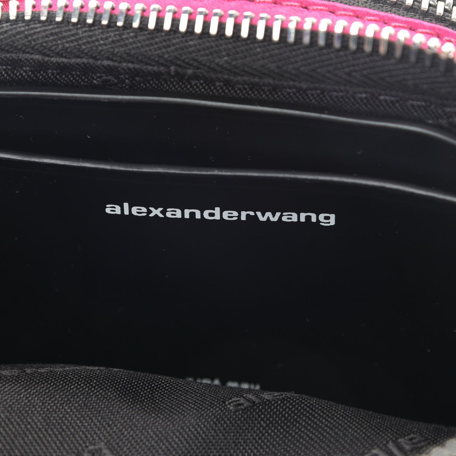 Alexander Wang Satin Attica Mini Belt Bag Hot Pink 6 of 10
