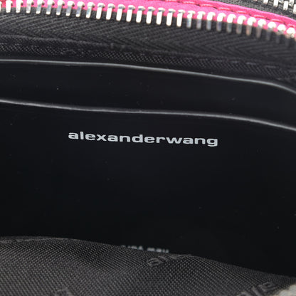 Alexander Wang Satin Attica Mini Belt Bag Hot Pink 6 of 10