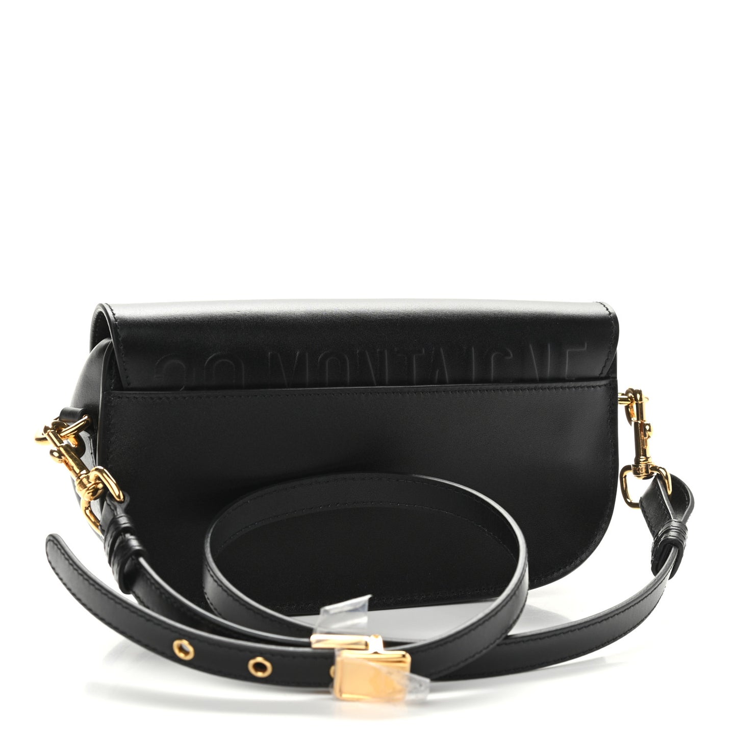 Box Calfskin East West Bobby Bag Black