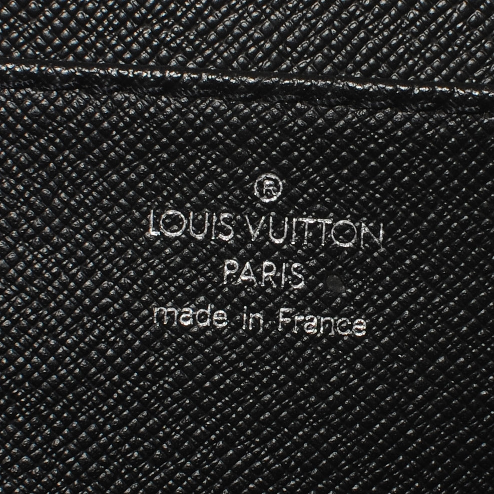 Louis Vuitton Taiga Serviette Moskova 2 Soufflets Briefcase Ardoise 6 of 7