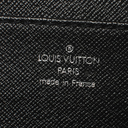 Louis Vuitton Taiga Serviette Moskova 2 Soufflets Briefcase Ardoise 6 of 7