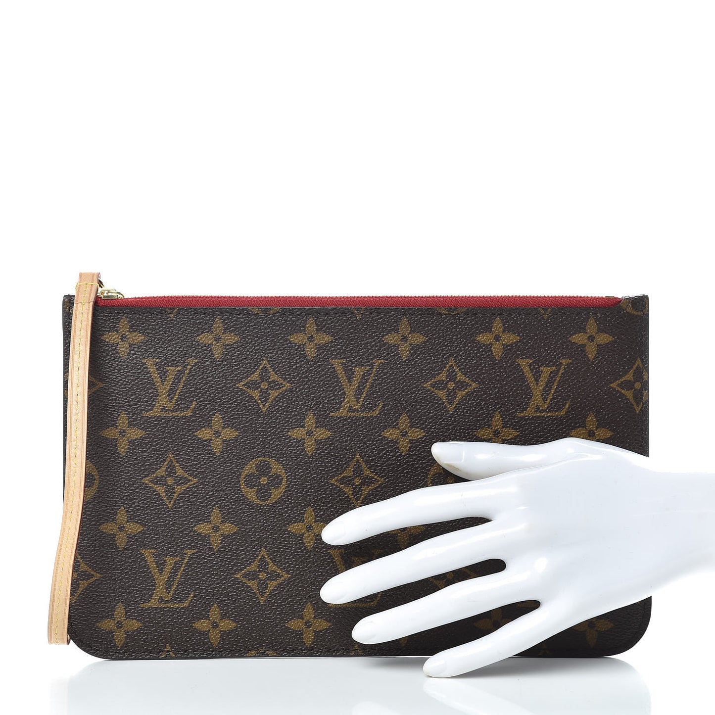 Monogram Neverfull MM GM Pochette Cherry
