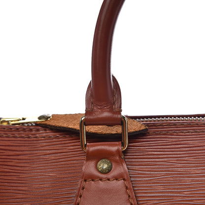 Louis Vuitton Epi Speedy 25 Kenyan Fawn 16 of 21
