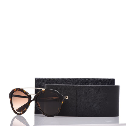 Prada Cinema Sunglasses SPR 12Q Tortoise Gold 7 of 7