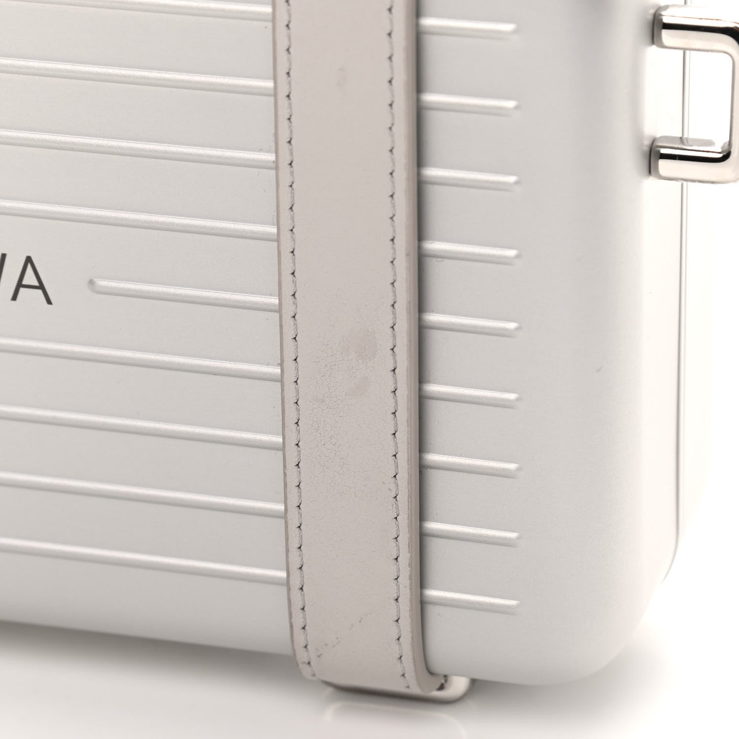 Christian Dior X RIMOWA Aluminum Personal Clutch On Strap Silver 8 of 10