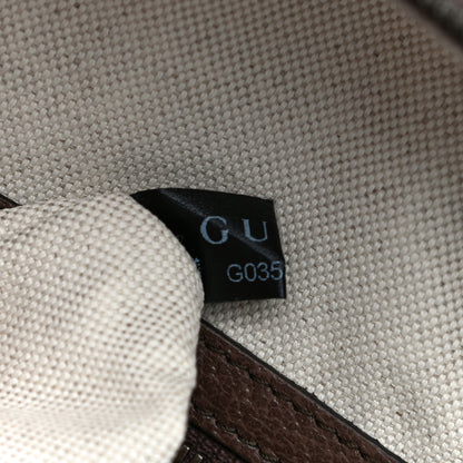 Gucci GG Supreme Monogram Calfskin Web Small Ophidia Day Backpack Beige Ebony New Acero 8 of 11