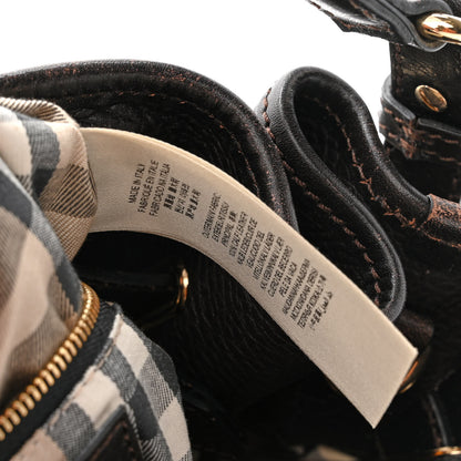 Burberry Grainy Calfskin Willenmore Hobo Black 7 of 12