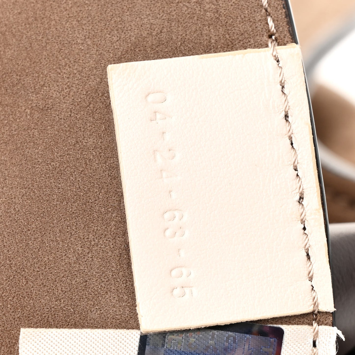 Suede Calfskin Small Marcie Satchel Flannel Grey