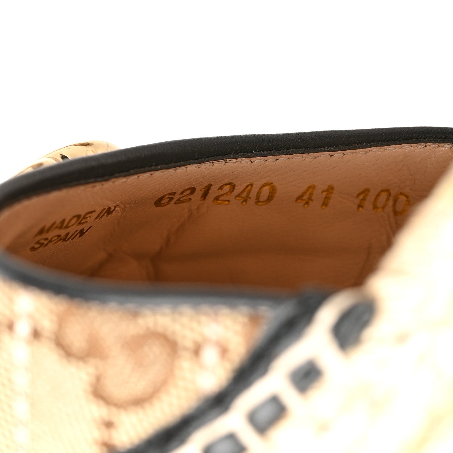 Gucci Monogram Matelasse GG Marmont Ankle Wrap Platform 35/120mm Espadrille Wedges 41 Beige Ebony Black Sand Storm 6 of 9
