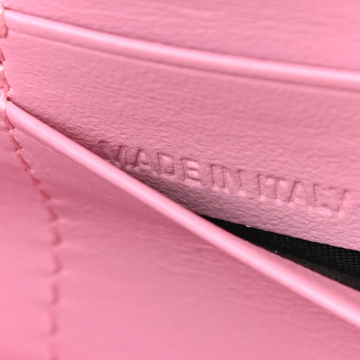 Balenciaga Calfskin Stripe Embossed Gossip Chain Bag XS Candy Pink 7 of 10