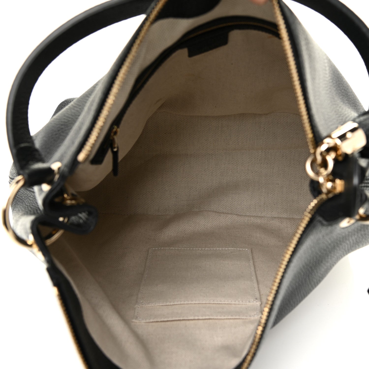 Gucci Pebbled Calfskin Large Soho Hobo Black 4 of 13