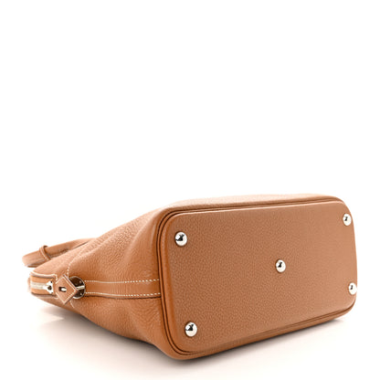 Hermes Taurillon Clemence Bolide 31 Gold 4 of 13
