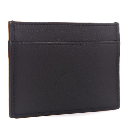 Saint Laurent Calfskin Classic Y Card Case Black 3 of 8