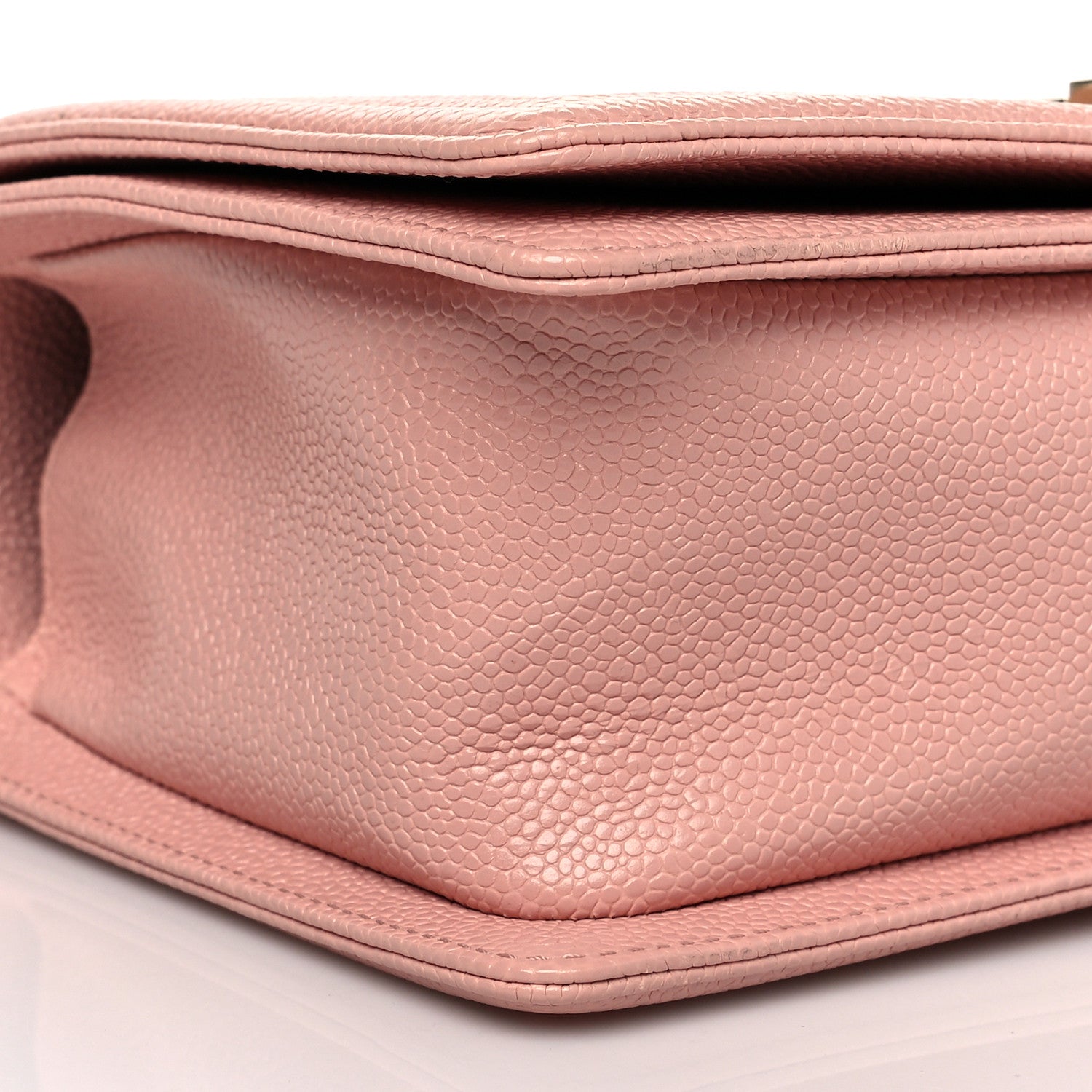 Chanel Caviar Quilted Medium Boy Flap Light Pink 9 of 11