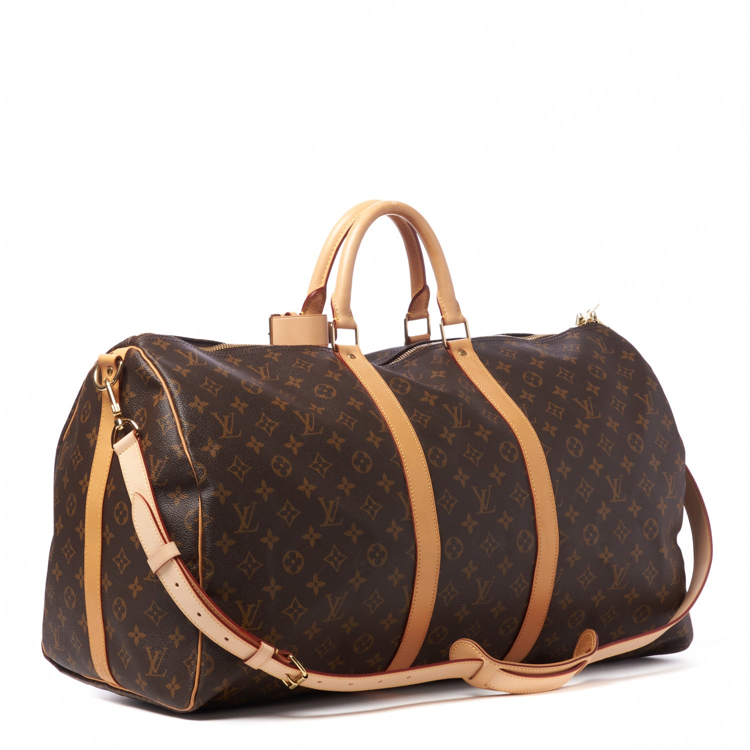 Louis Vuitton Monogram Keepall Bandouliere 55 2 of 9