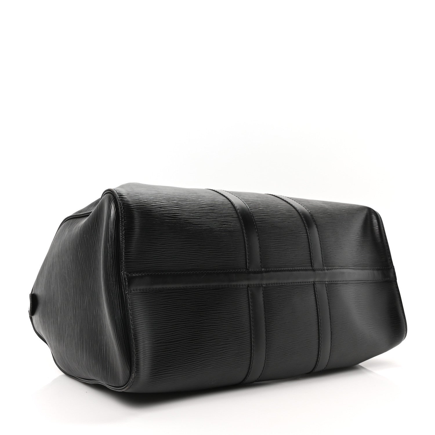 Louis Vuitton Epi Keepall 45 Black 3 of 8