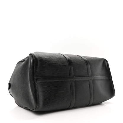 Louis Vuitton Epi Keepall 45 Black 3 of 8