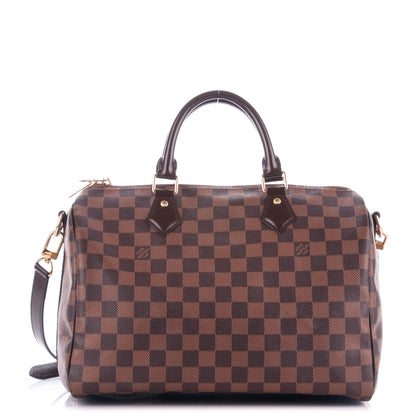 Louis Vuitton Damier Ebene Speedy Bandouliere 30 1 of 9