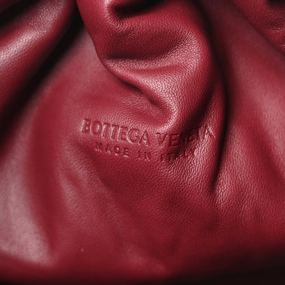 Bottega Veneta Nappa Maxi Intrecciato The Pouch Oversized Clutch Bordeaux 6 of 10