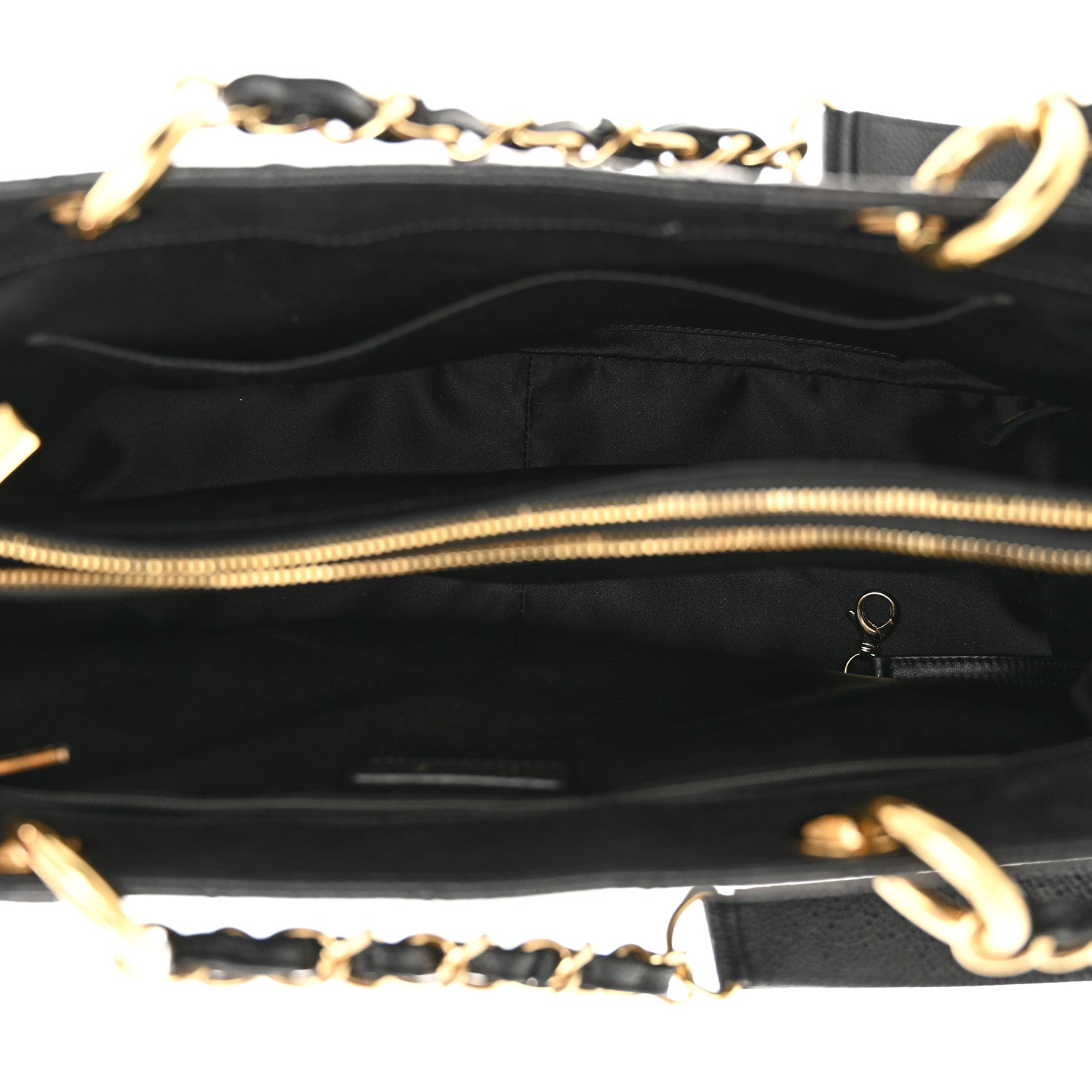 Chanel Caviar Quilted Grand Shopping Tote GST Black 5 of 11