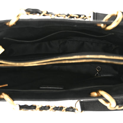 Chanel Caviar Quilted Grand Shopping Tote GST Black 5 of 11