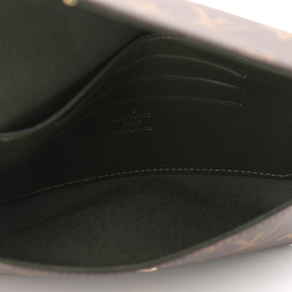 Louis Vuitton Monogram Felicie Strap & Go Kaki 7 of 11