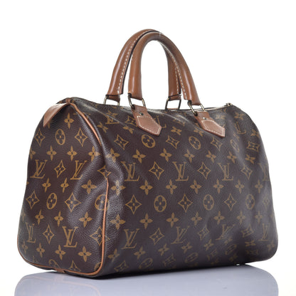 Louis Vuitton Monogram French Company Speedy 30 3 of 7