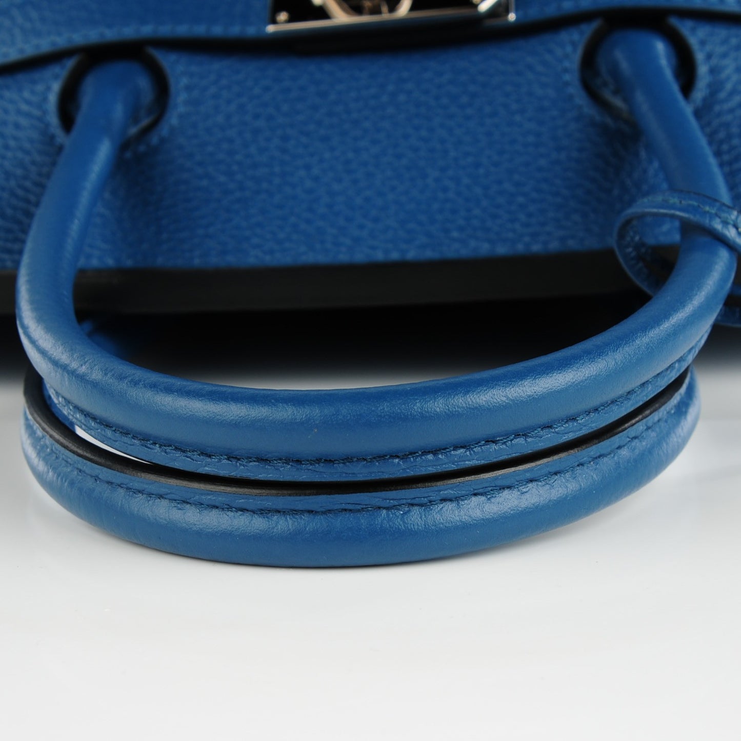 Taurillon Clemence Birkin 35 Bleu Thalassa
