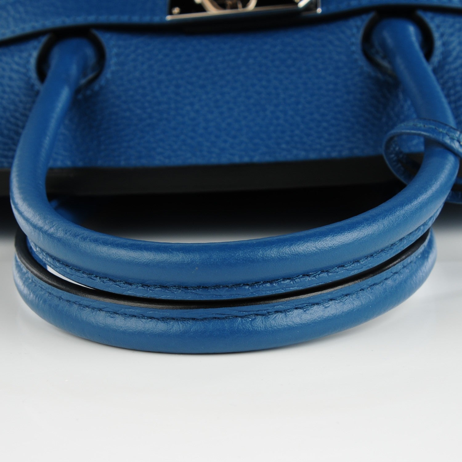 Hermes Taurillon Clemence Birkin 35 Bleu Thalassa 6 of 22