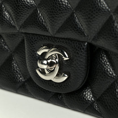 Chanel Caviar Quilted Mini Square Flap Black 6 of 7